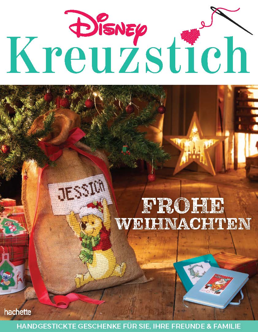 Disney Kreuzstich – Weihnachts-Bookazine