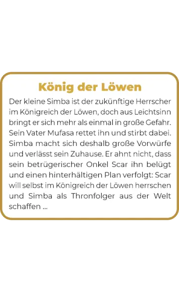 Der König der Löwen