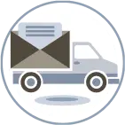 LIEFERUNG NACH HAUSE